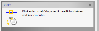 Simaris-ohje, ver 1.0 3 3. Pääkaavion piirtäminen ja suunnittelu Ensimmäisessä vaiheessa piirretään verkon rakenne. Yksityiskohtaiset tiedot, esim.