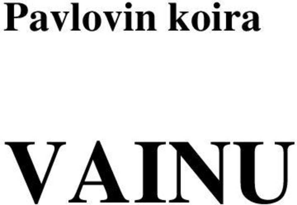 VAINU