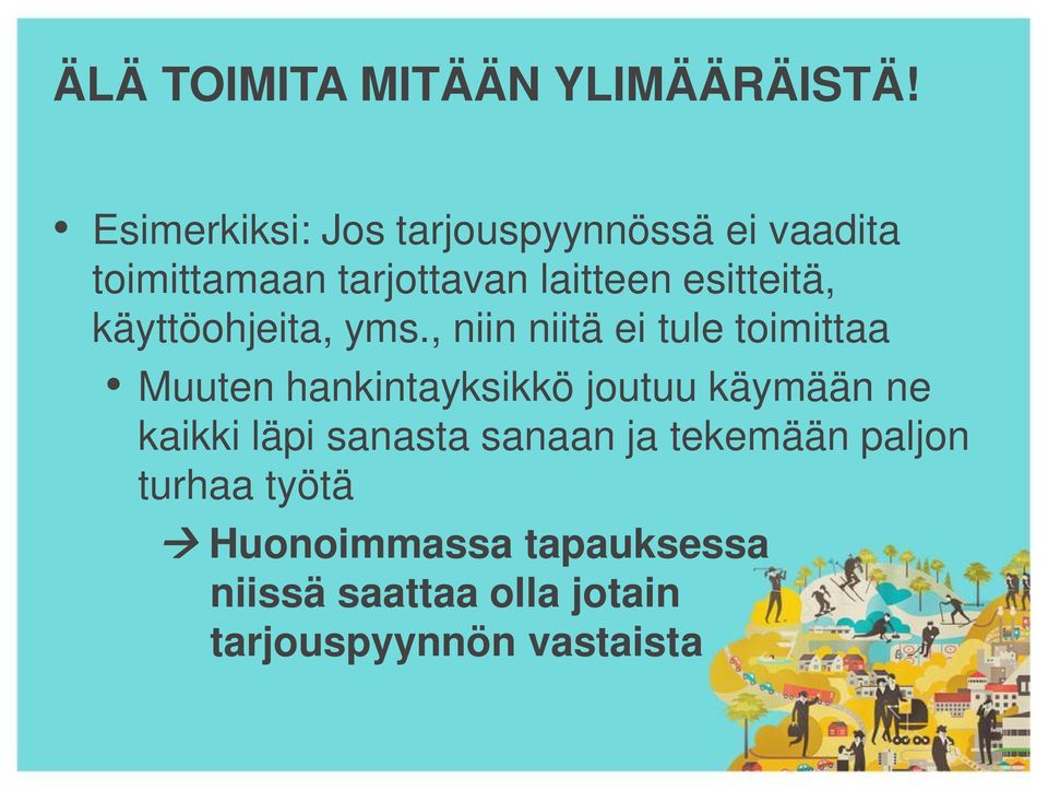 esitteitä, käyttöohjeita, yms.