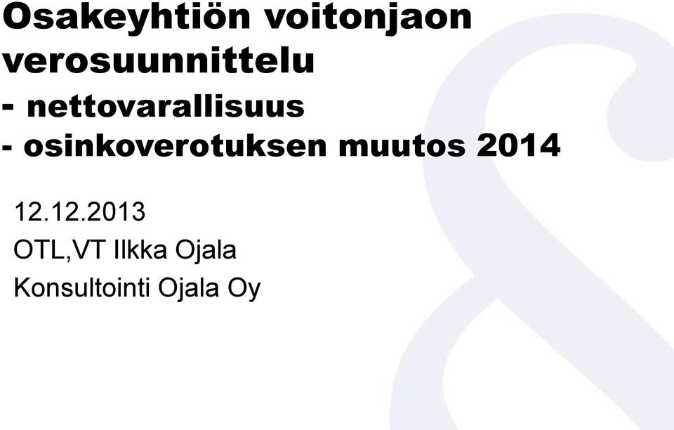 nettovarallisuus -