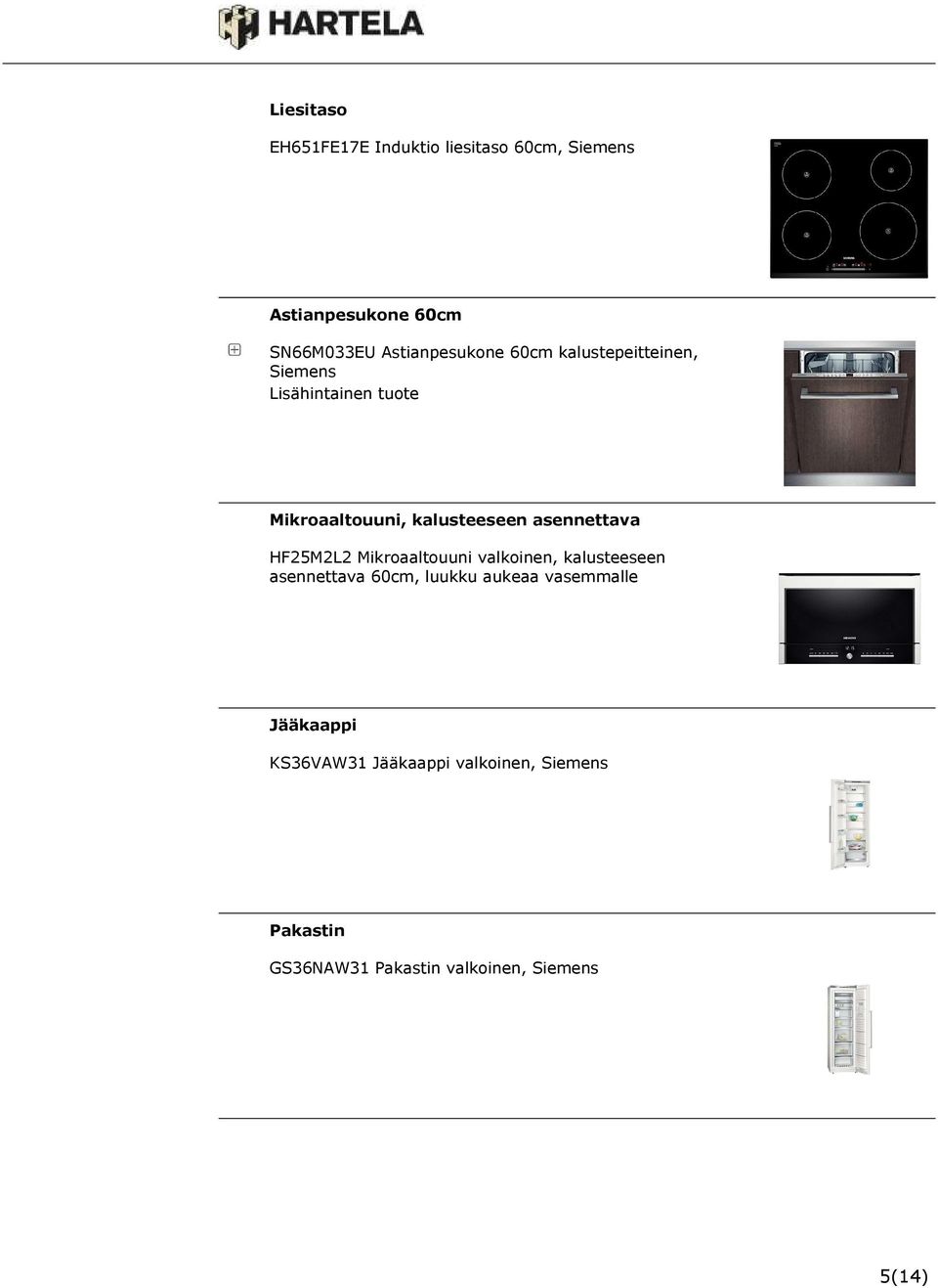 asennettava HF25M2L2 Mikroaaltouuni valkoinen, kalusteeseen asennettava 60cm, luukku aukeaa