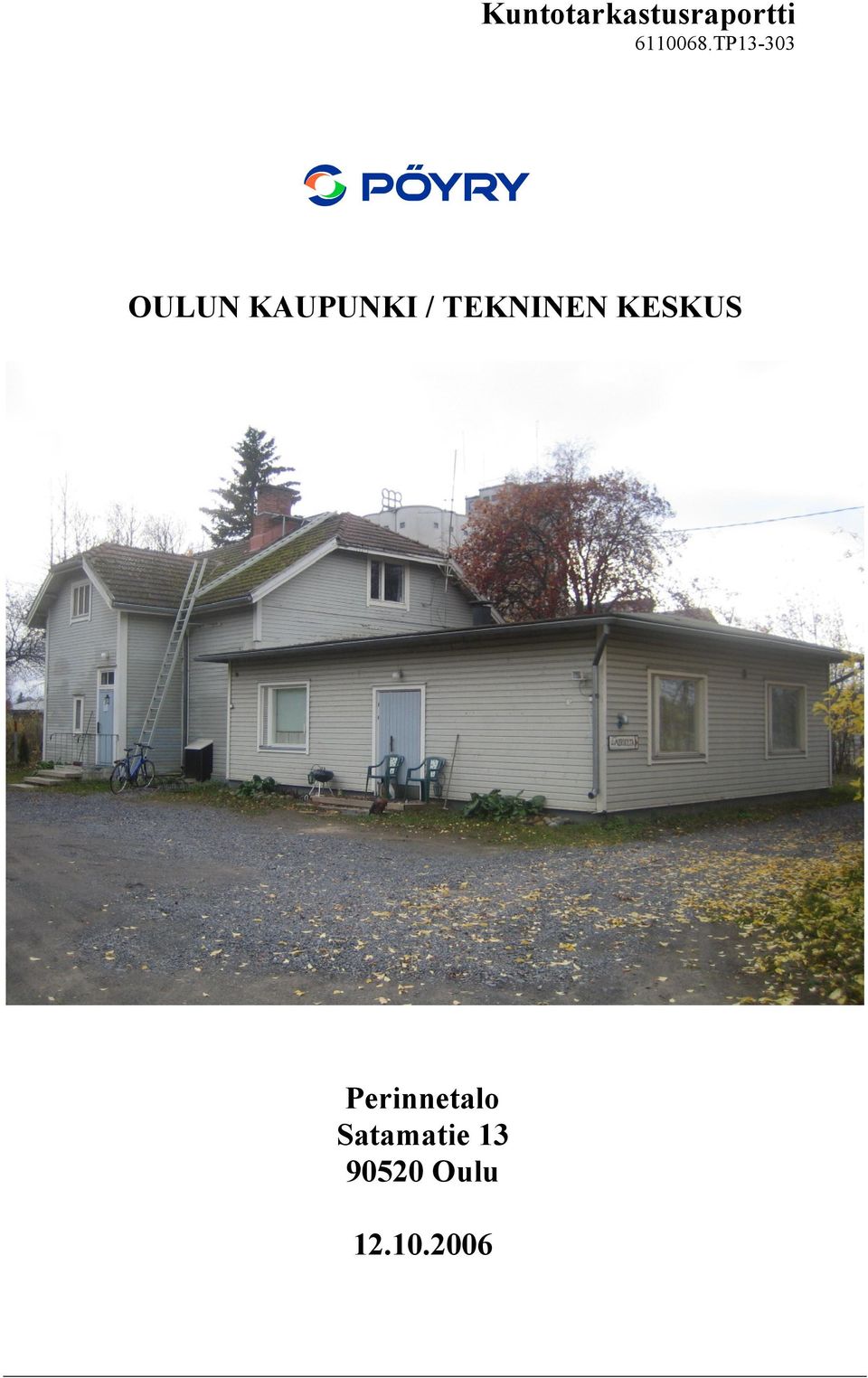 TP13-303 OULUN KAUPUNKI /