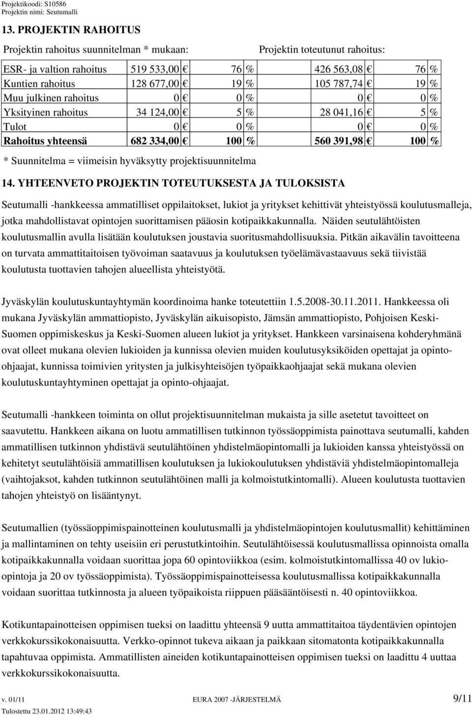 projektisuunnitelma 14.