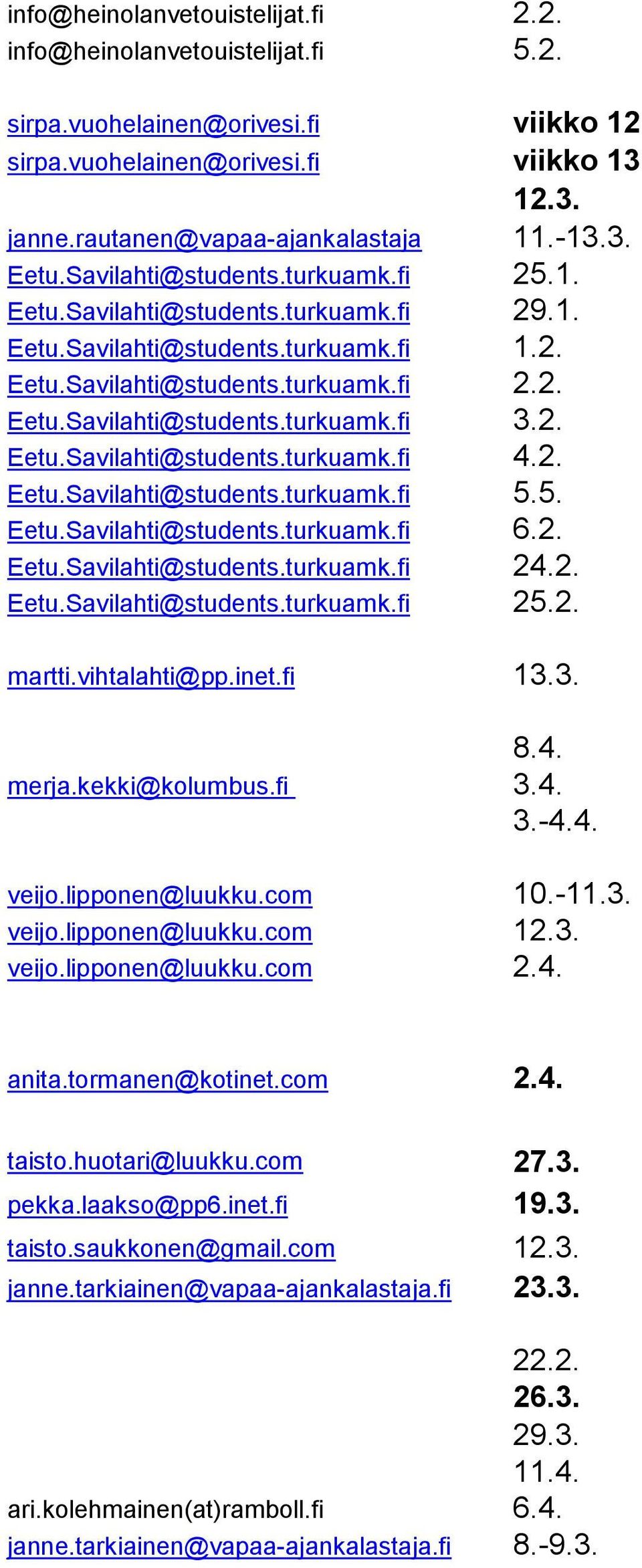 2. Eetu.Savilahti@students.turkuamk.fi 4.2. Eetu.Savilahti@students.turkuamk.fi 5.5. Eetu.Savilahti@students.turkuamk.fi 6.2. Eetu.Savilahti@students.turkuamk.fi 24.2. Eetu.Savilahti@students.turkuamk.fi 25.