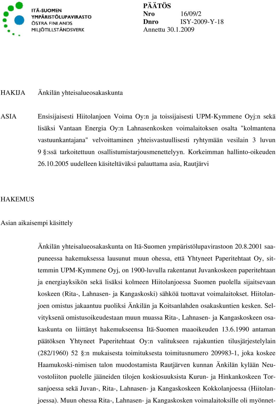 Annettu 30.1.