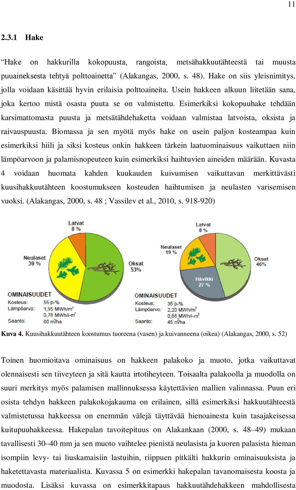 Esimerkiksi kokopuuhake tehdään karsimattomasta puusta ja metsätähdehaketta voidaan valmistaa latvoista, oksista ja raivauspuusta.