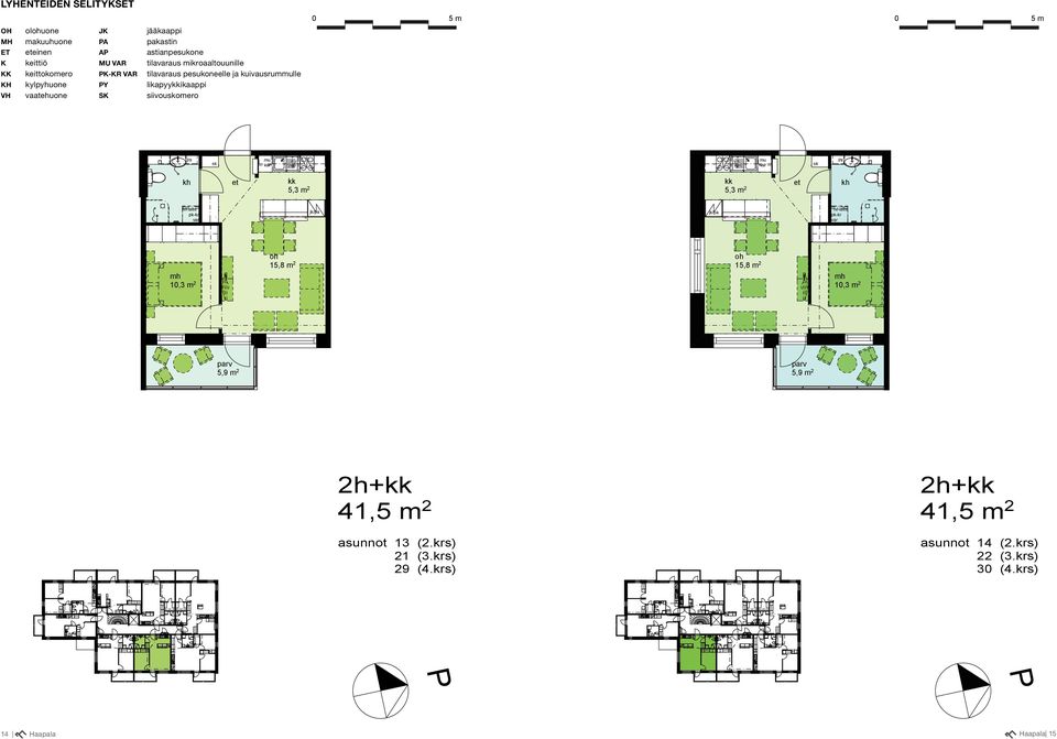 uivausrumlle liyyiapi siivouomero 5,3 m 2 5,3 m 2 1,3 m 2 15,8 m 2 15,8 m 2 1,3 m 2 5,9 m 2 5,9 m 2