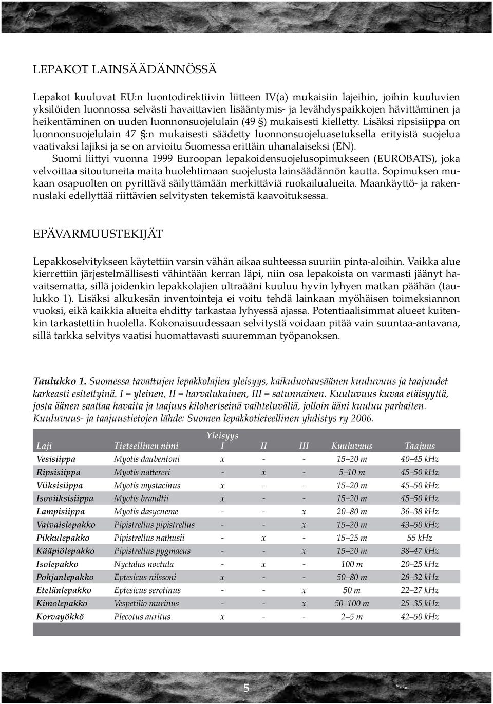 Lisäksi ripsisiippa on luonnonsuojelulain 47 :n mukaisesti säädetty luonnonsuojeluasetuksella erityistä suojelua vaativaksi lajiksi ja se on arvioitu Suomessa erittäin uhanalaiseksi (EN).