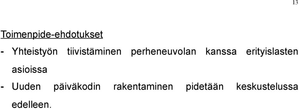 erityislasten asioissa - Uuden