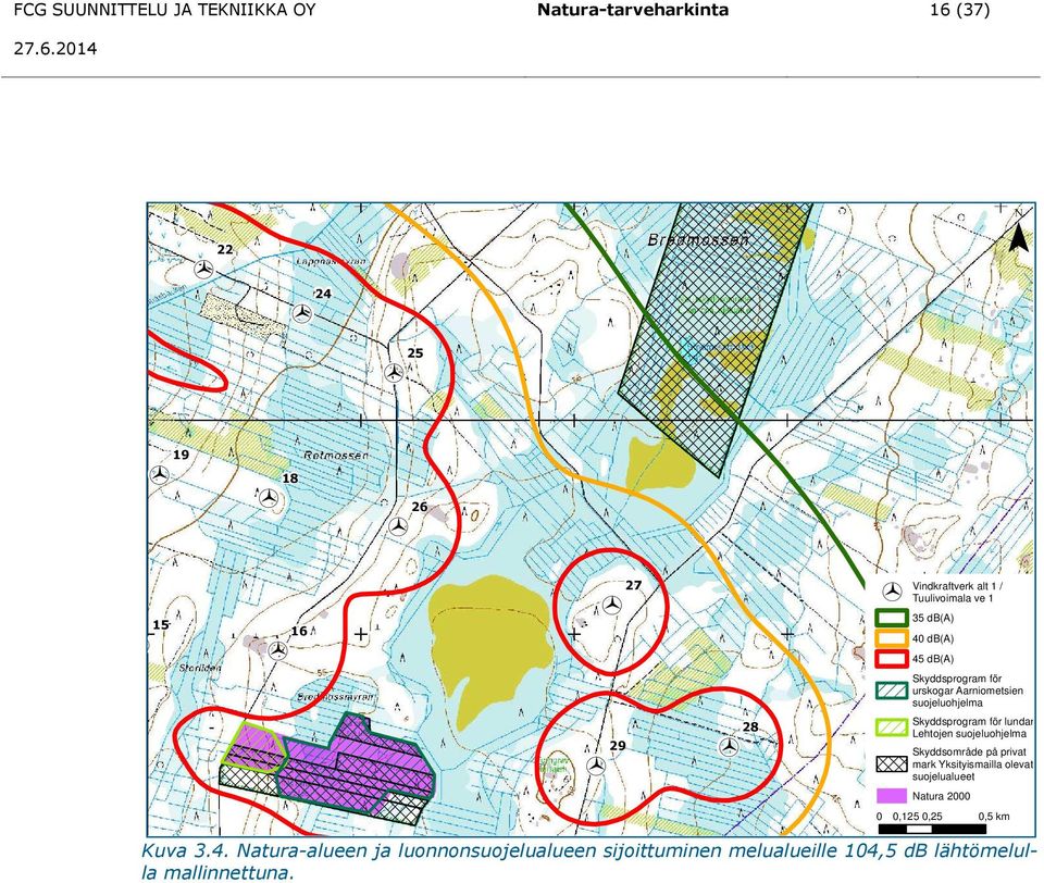 lundar Lehtojen suojeluohjelma Skyddsområde på privat mark Yksityismailla olevat suojelualueet Natura 2000 0 0,125