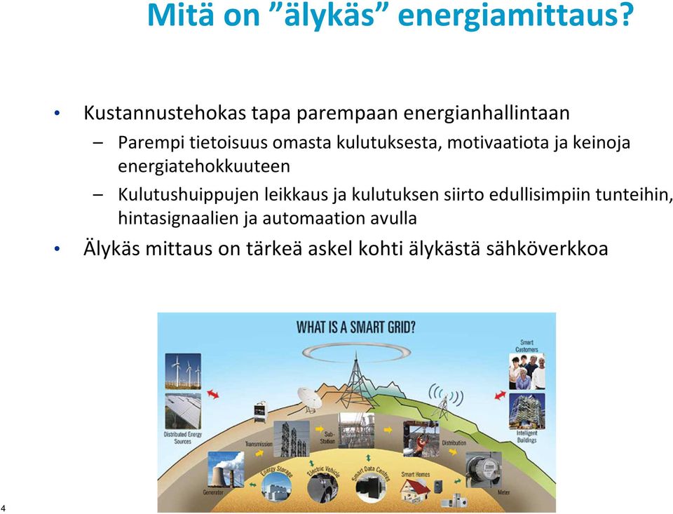 kulutuksesta, motivaatiota ja keinoja energiatehokkuuteen Kulutushuippujen leikkaus