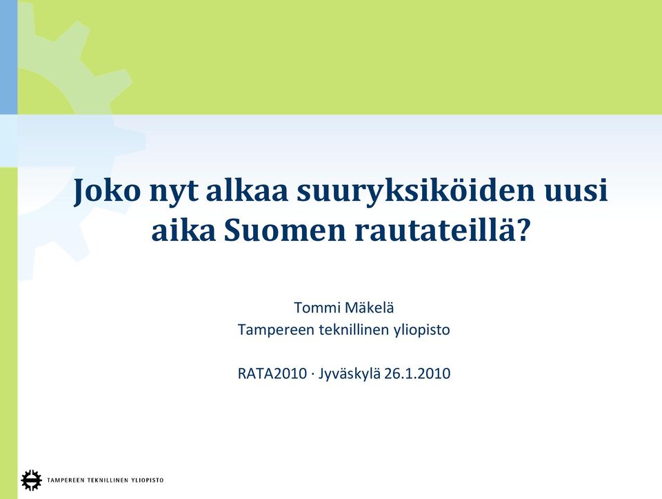 Tommi Mäkelä Tampereen