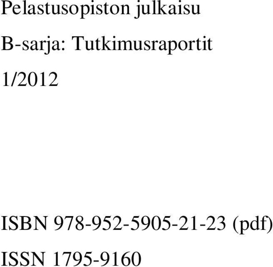 1/2012 ISBN