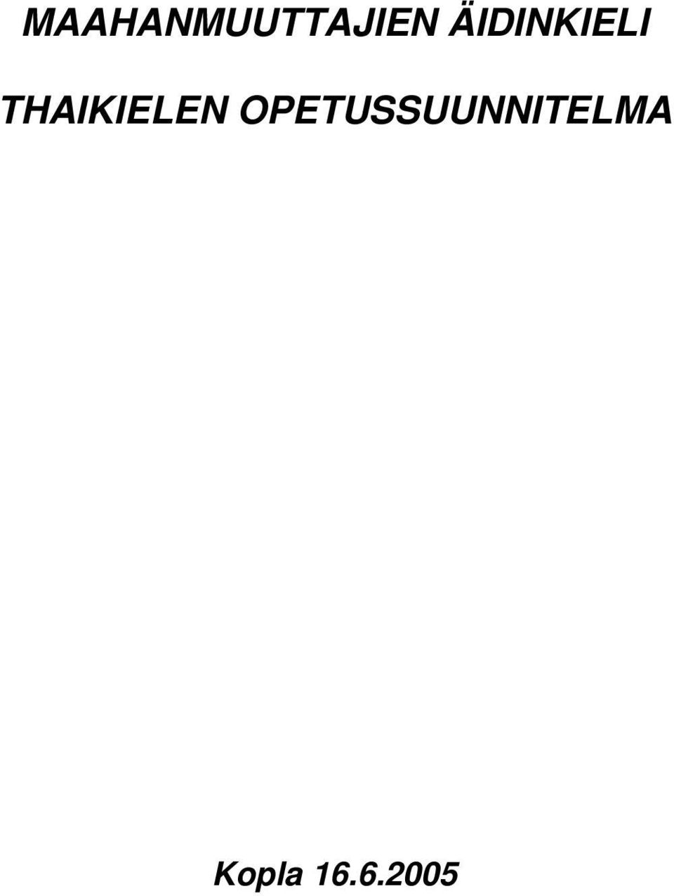 THAIKIELEN