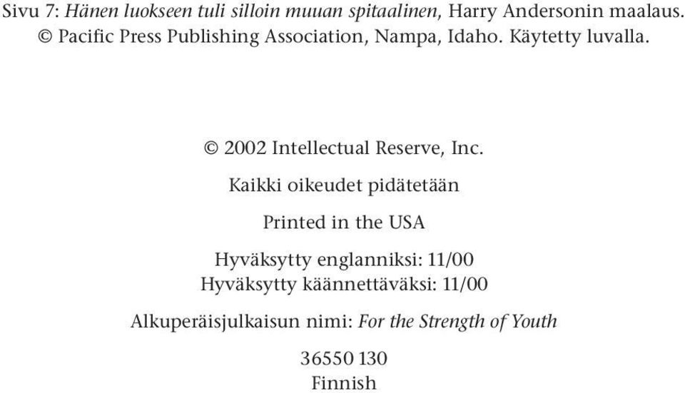 2002 Intellectual Reserve, Inc.