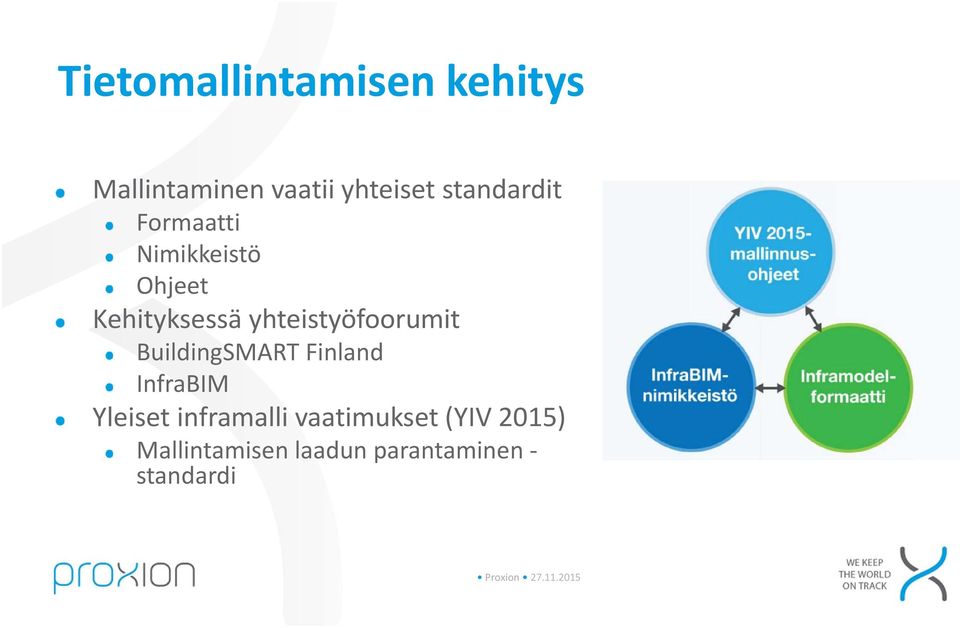 yhteistyöfoorumit BuildingSMART Finland InfraBIM Yleiset