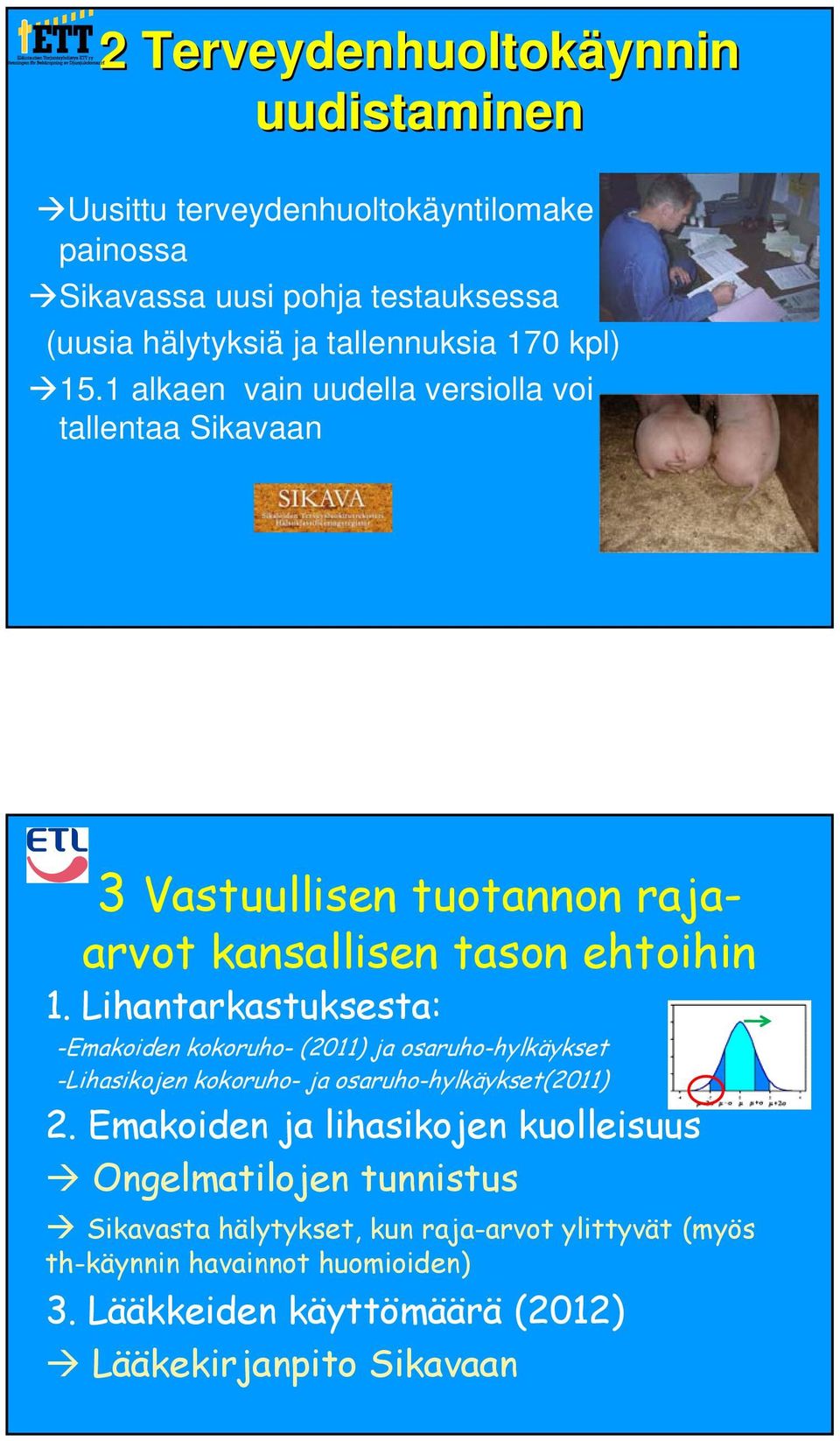 Lihantarkastuksesta: -Emakoiden kokoruho- (2011) ja osaruho-hylkäykset -Lihasikojen kokoruho- ja osaruho-hylkäykset(2011) 2.