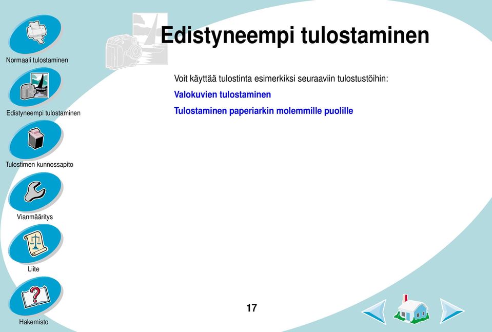 tulostustöihin: Valokuvien