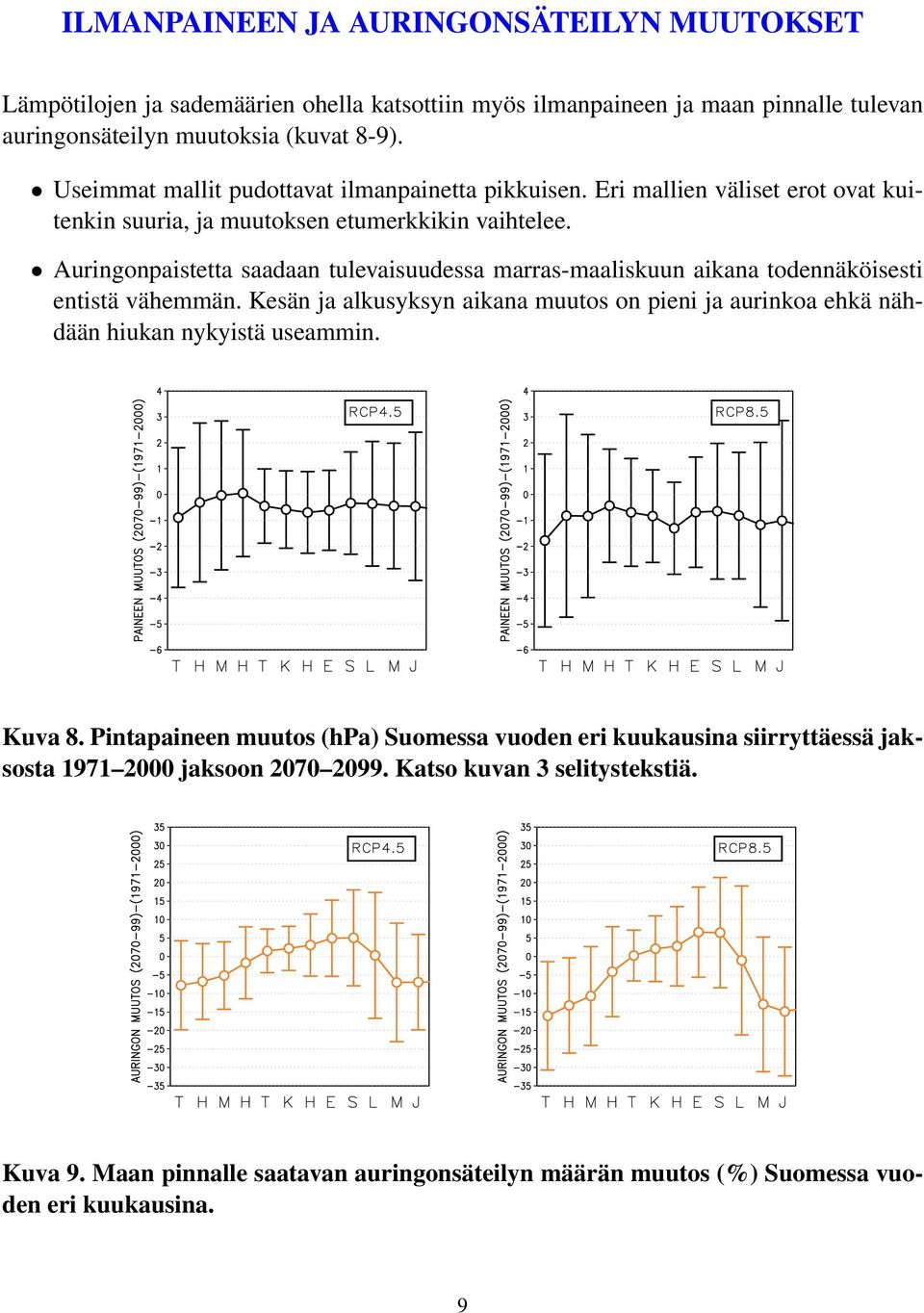 Auringonpaistetta saadaan tulevaisuudessa marras-maaliskuun aikana todennäköisesti entistä vähemmän.