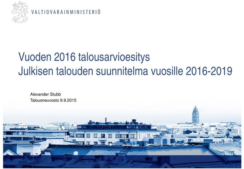 vuosille 2016-2019 Alexander