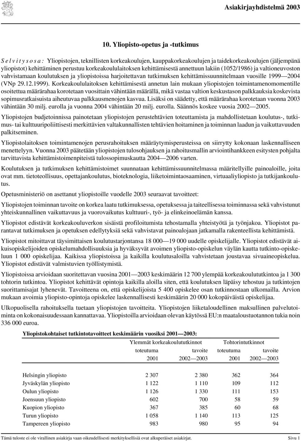 (VNp 29.12.1999).