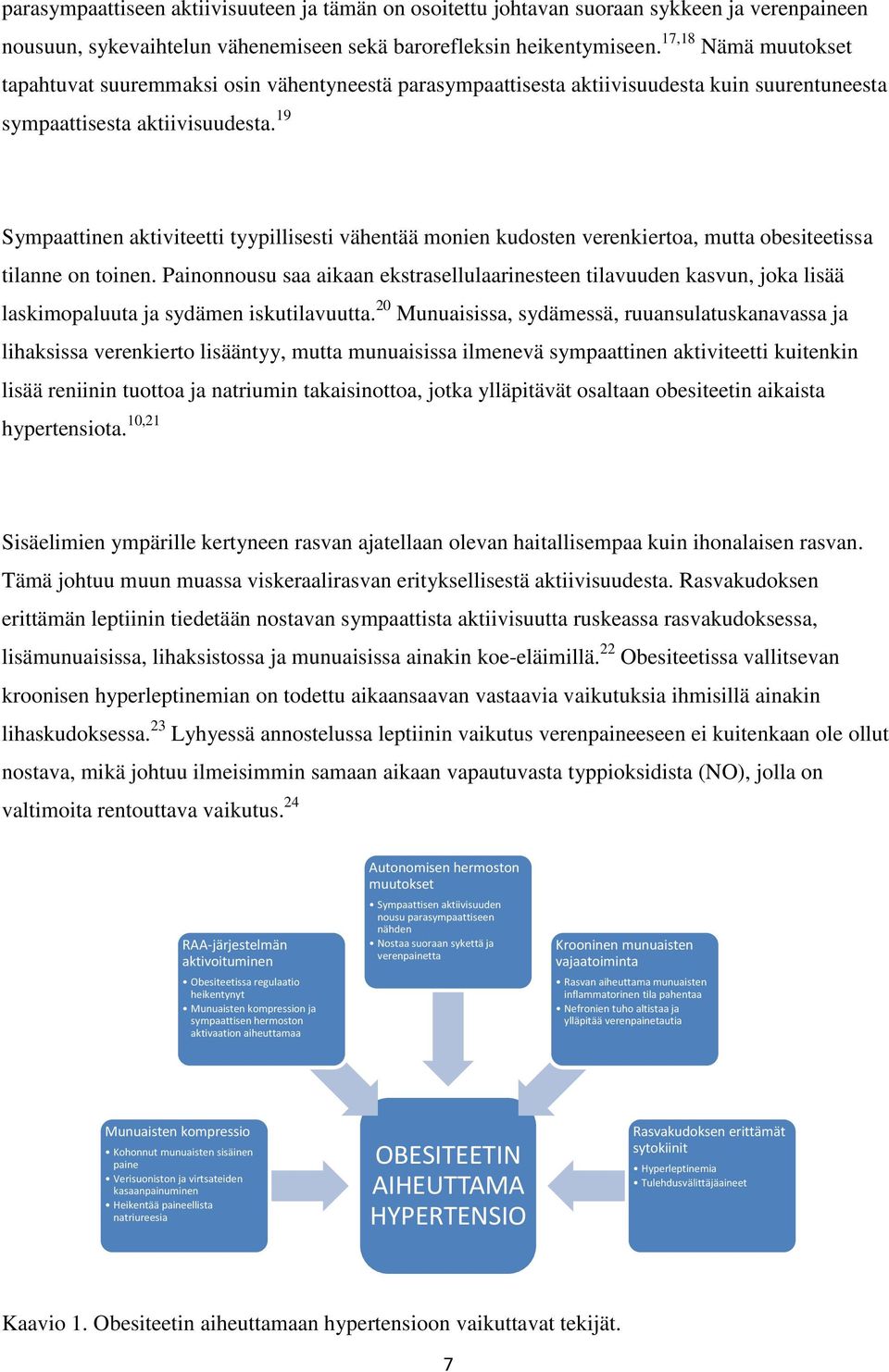 19 Sympaattinen aktiviteetti tyypillisesti vähentää monien kudosten verenkiertoa, mutta obesiteetissa tilanne on toinen.