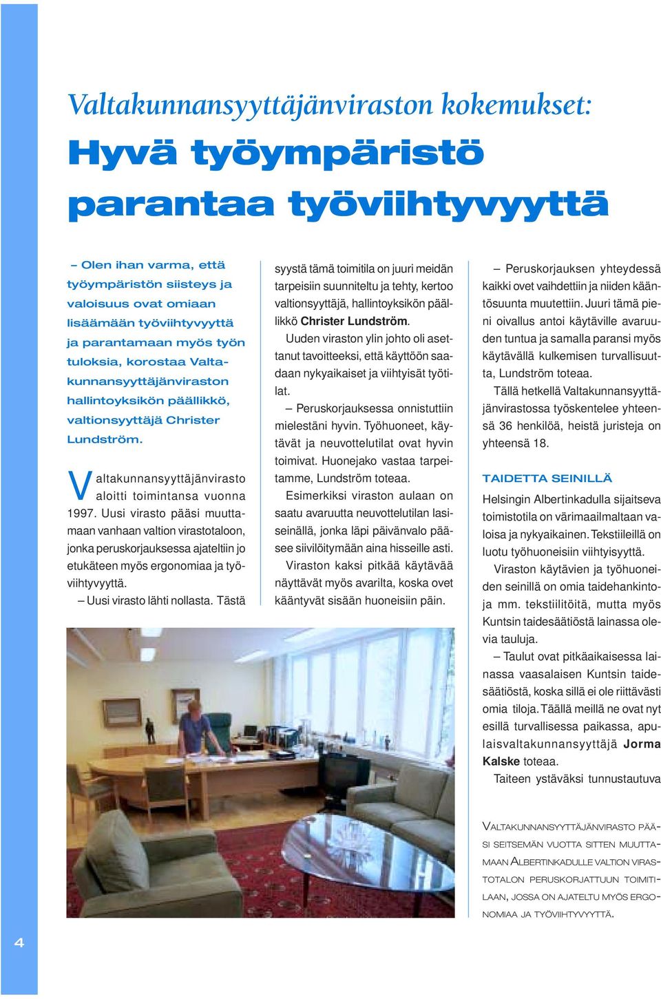 paras pää työpaikkaa