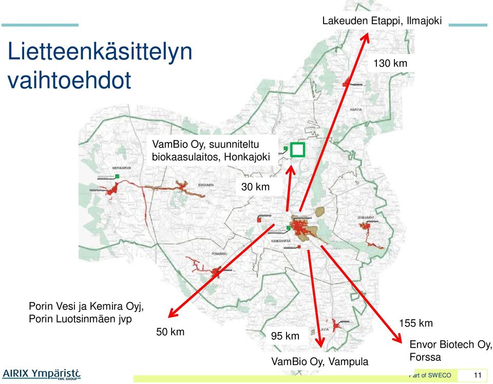 30 km Porin Vesi ja Kemira Oyj, Porin Luotsinmäen jvp 50