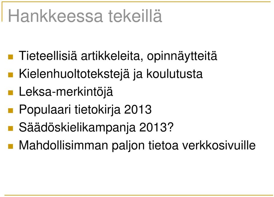 Leksa-merkintöjä Populaari tietokirja 2013