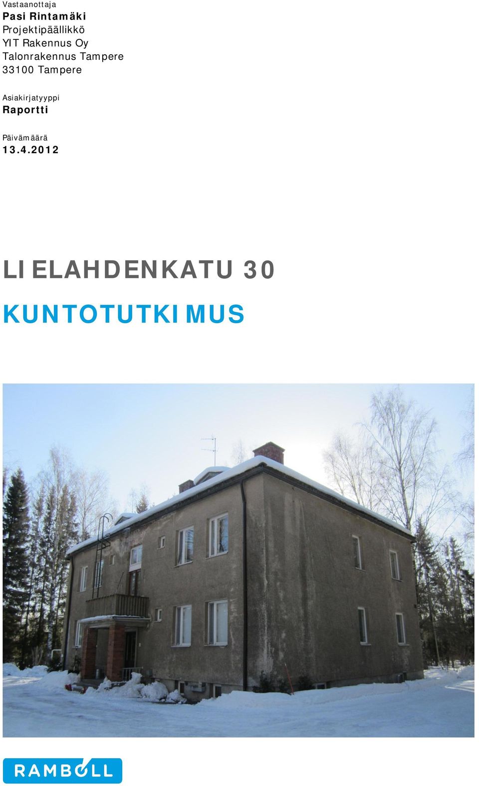 Talonrakennus Tampere 33100 Tampere