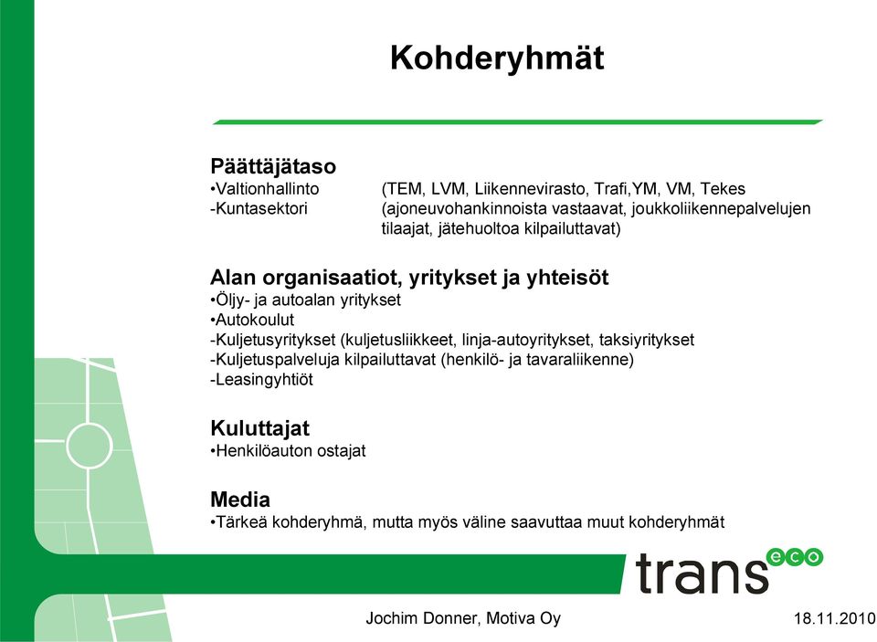 autoalan yritykset Autokoulut Kuljetusyritykset (kuljetusliikkeet, linja autoyritykset, taksiyritykset Kuljetuspalveluja