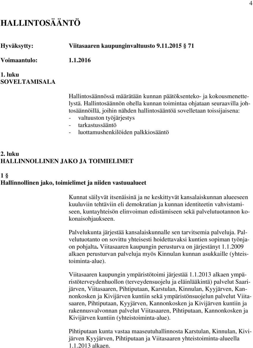 luottamushenkilöiden palkkiosääntö 2.