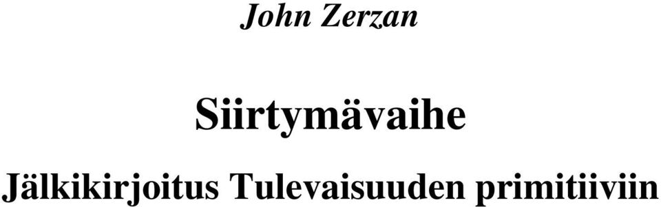 Jälkikirjoitus