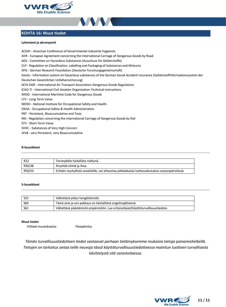 (Deutsche Forschungsgemeinschaft) Gestis - Information system on hazardous substances of the German Social Accident Insurance (Gefahrstoffinformationssystem der Deutschen Gesetzlichen