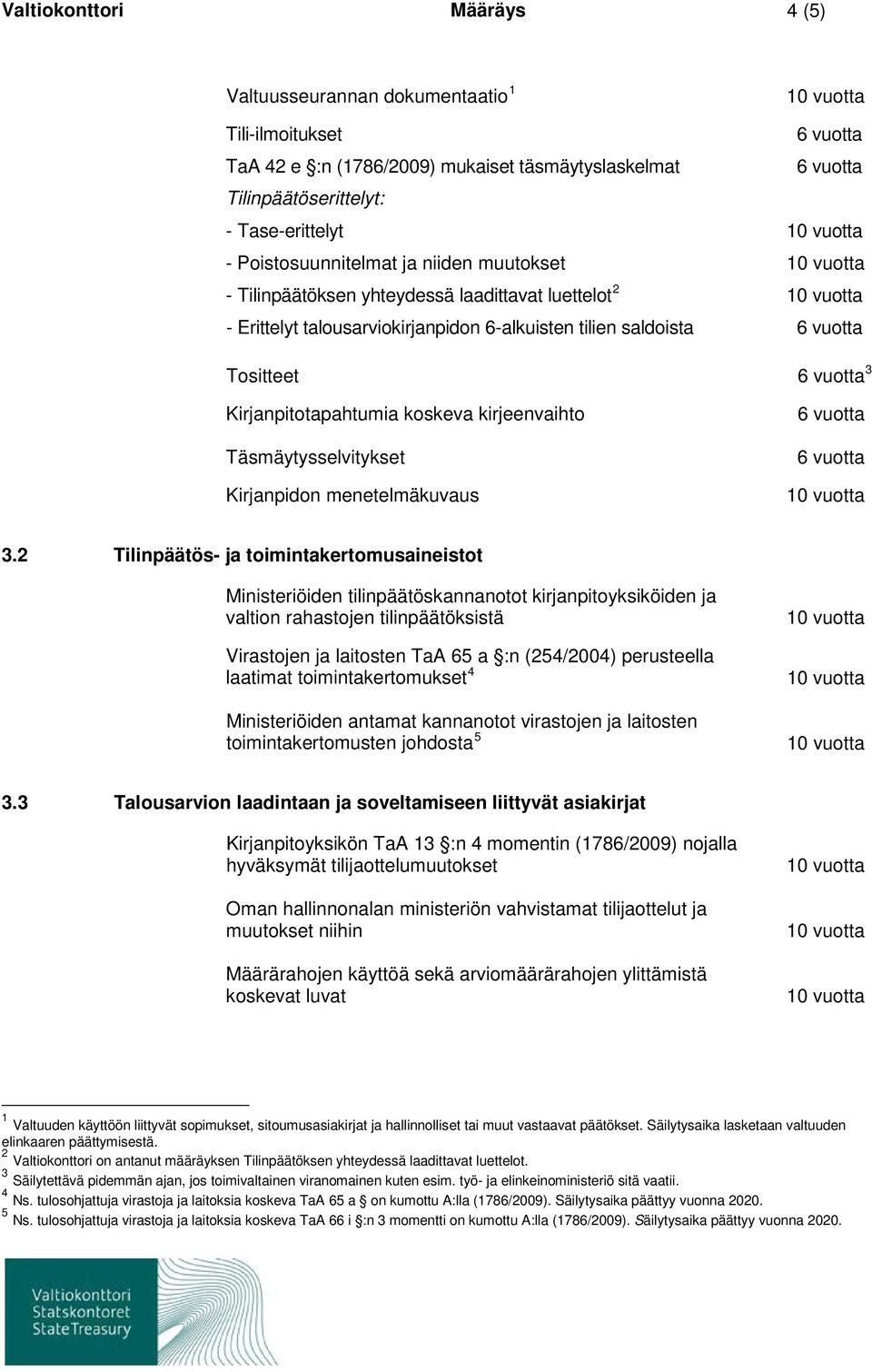 Täsmäytysselvitykset Kirjanpidon menetelmäkuvaus 3.