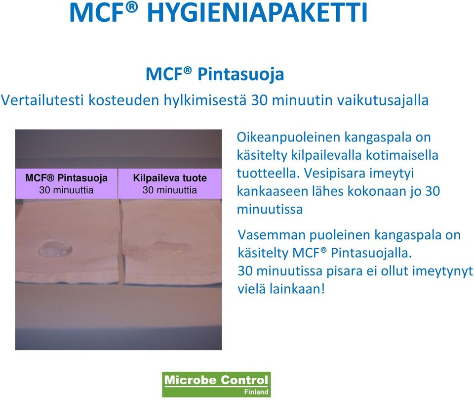 kotimaisella tuotteella.