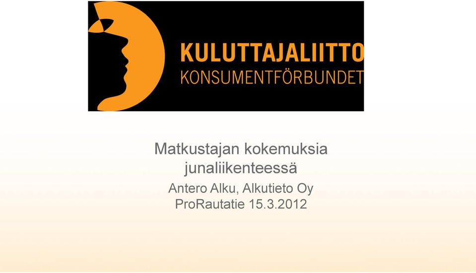 junaliikenteessä