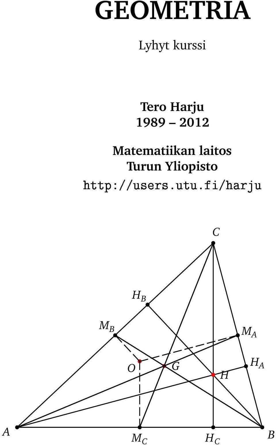 2012 Matematiikan laitos