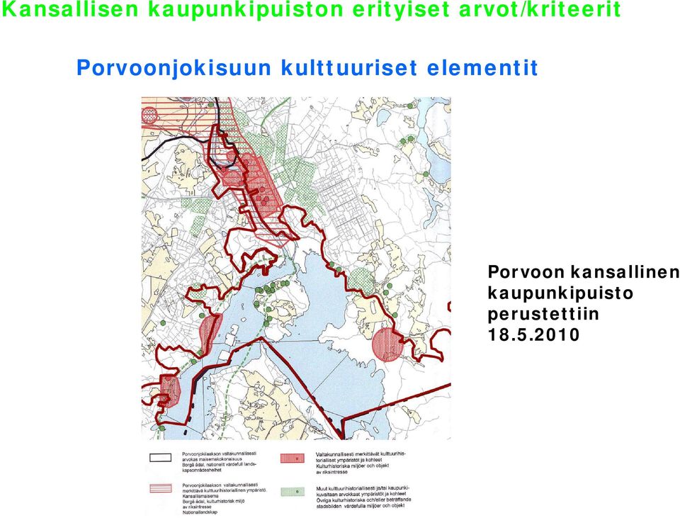 kulttuuriset elementit Porvoon