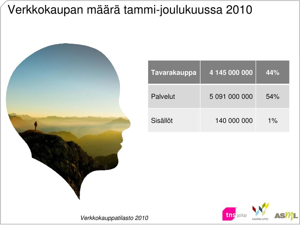 Tavarakauppa 4 145 000 000 44%