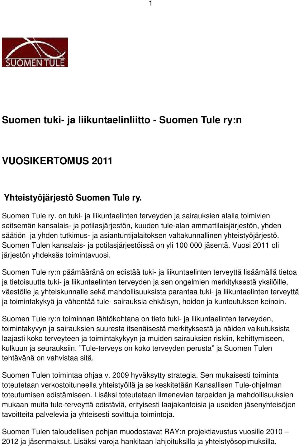 Suomen Tule ry.