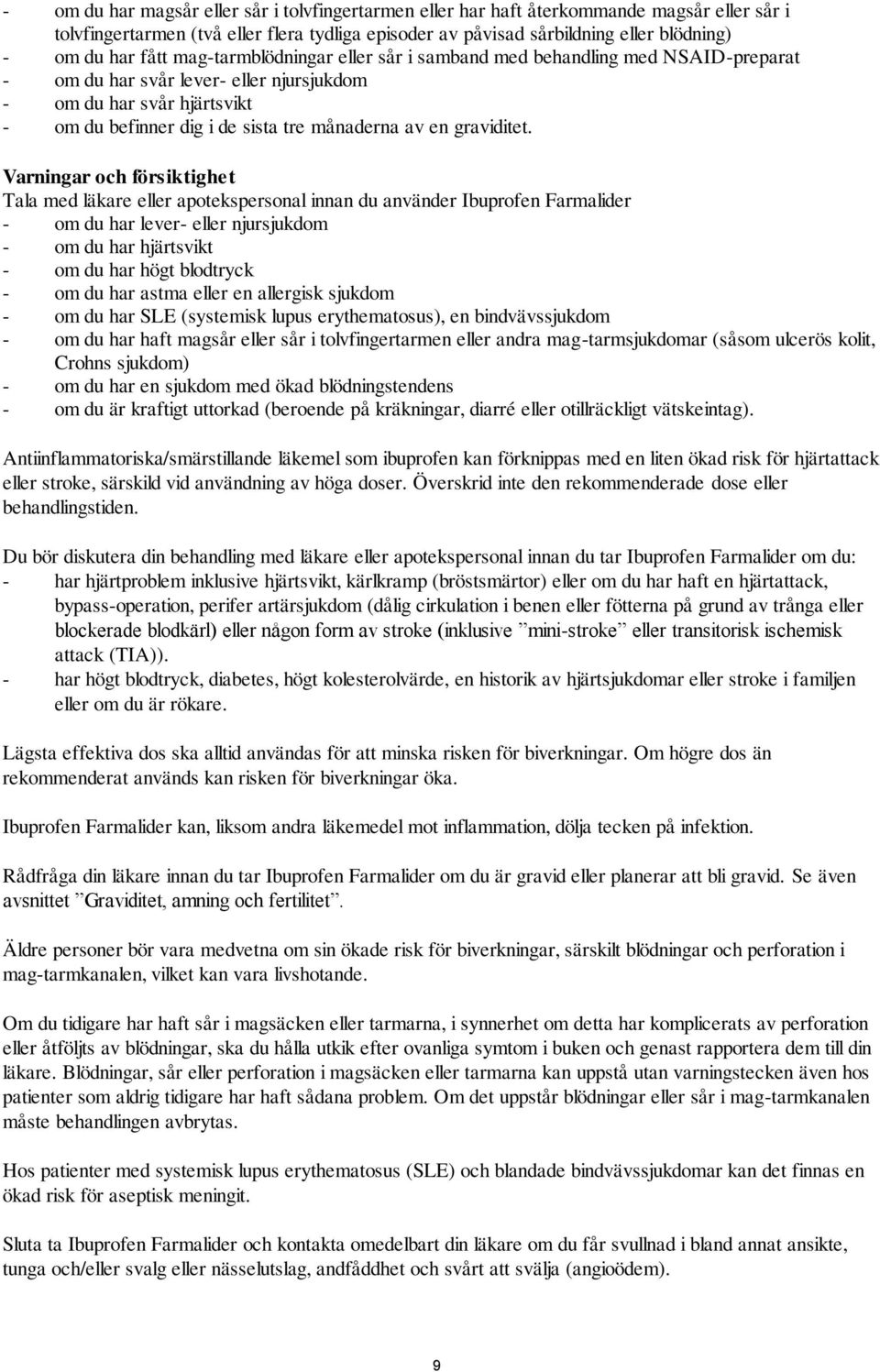 graviditet.