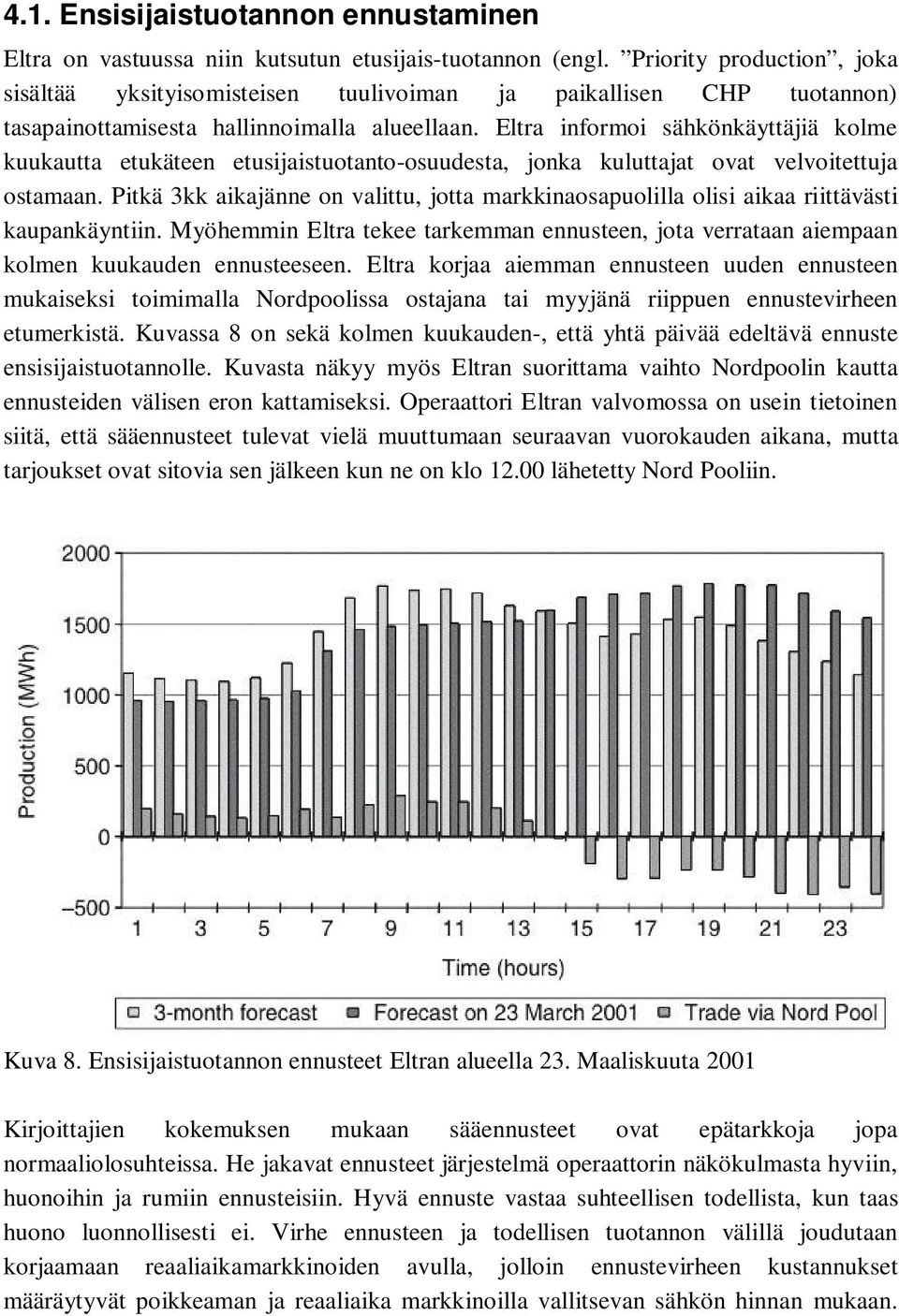 Eltra informoi sähkönkäyttäjiä kolme kuukautta etukäteen etusijaistuotanto-osuudesta, jonka kuluttajat ovat velvoitettuja ostamaan.