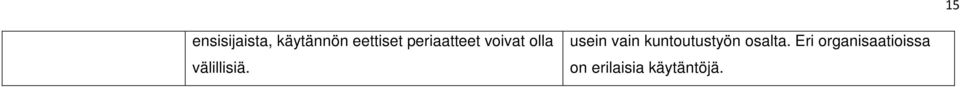 usein vain kuntoutustyön osalta.
