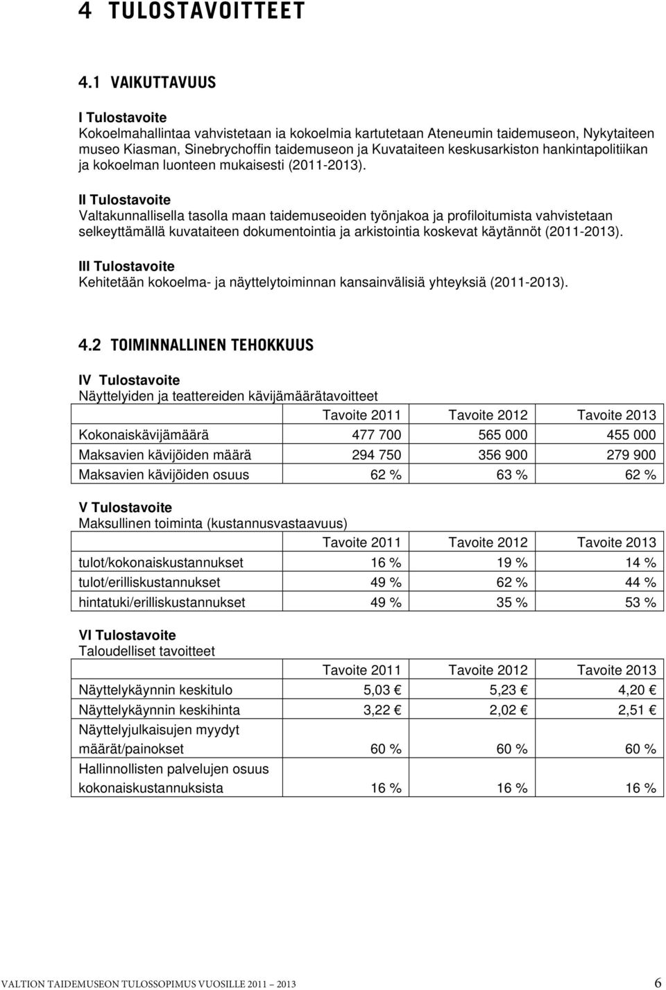hankintapolitiikan ja kokoelman luonteen mukaisesti (2011-2013).