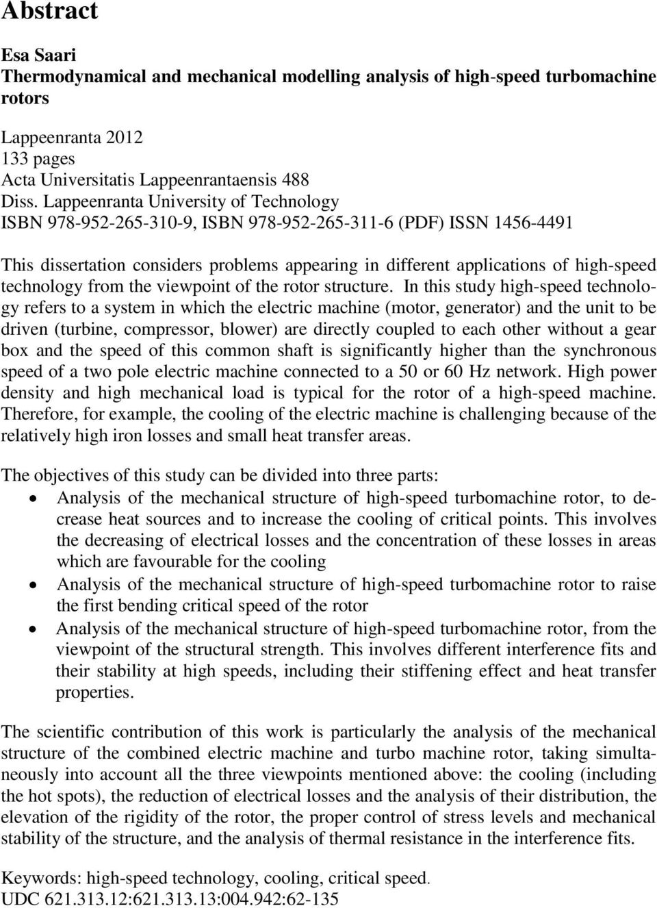 technology from the viewpoint of the rotor structure.
