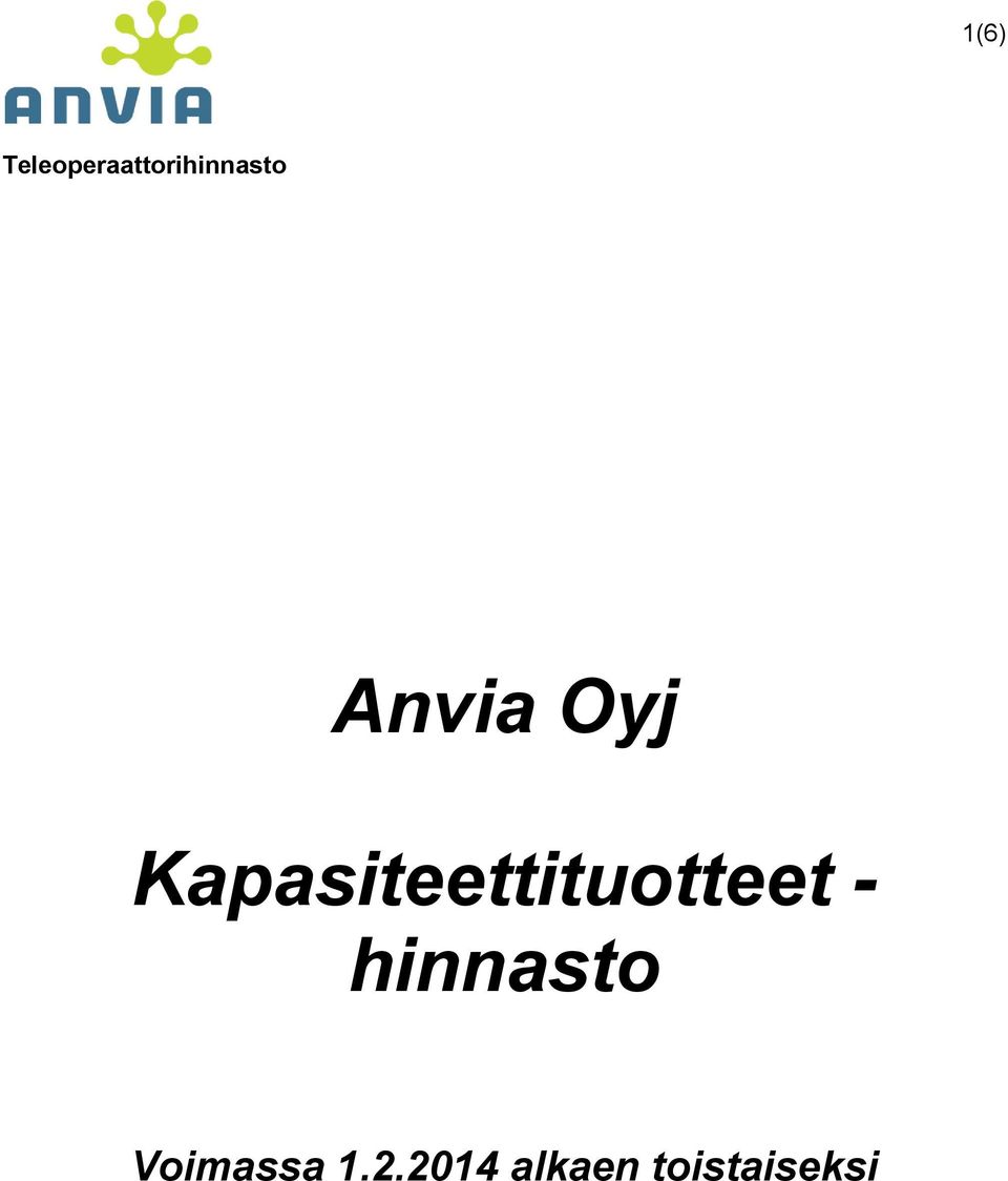 Anvia Oyj