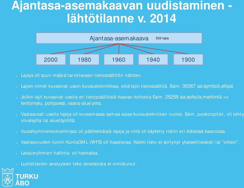 25259 aa:soikula,merkintä => lentomelu, pohjavesi, vaara-alue yms. o Vastaavasti useita lajeja oli kuvaamassa samaa asiaa kuvaustekniikan vuoksi. Esim.