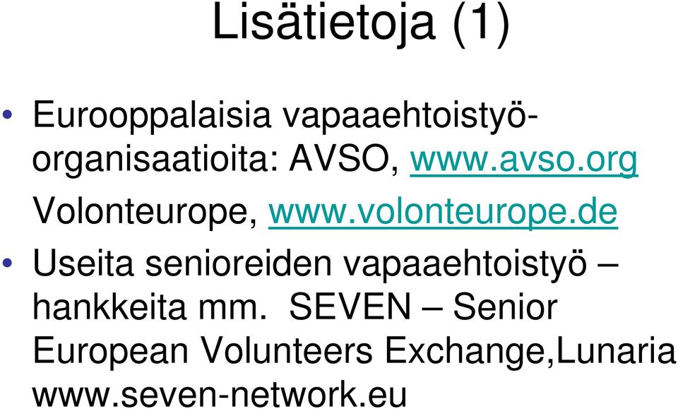 org Volonteurope, www.volonteurope.