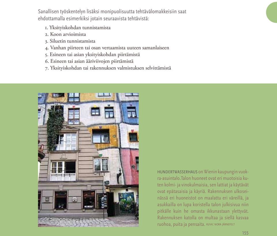 Yksityiskohdan tai rakennuksen valmistuksen selvittämistä hundertwasserhaus on Wienin kaupungin vuokra-asuintalo.